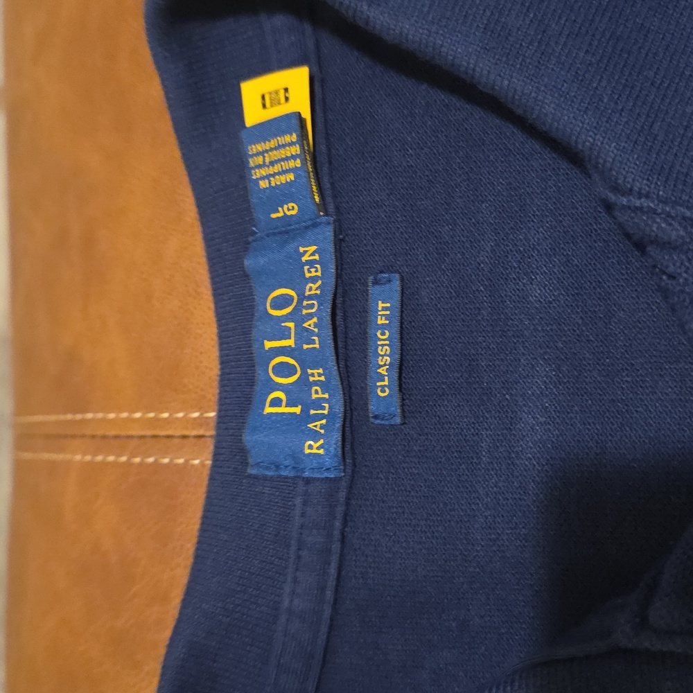 Ralph Lauren Classic Fit Navy Polo - Picture 2 of 5
